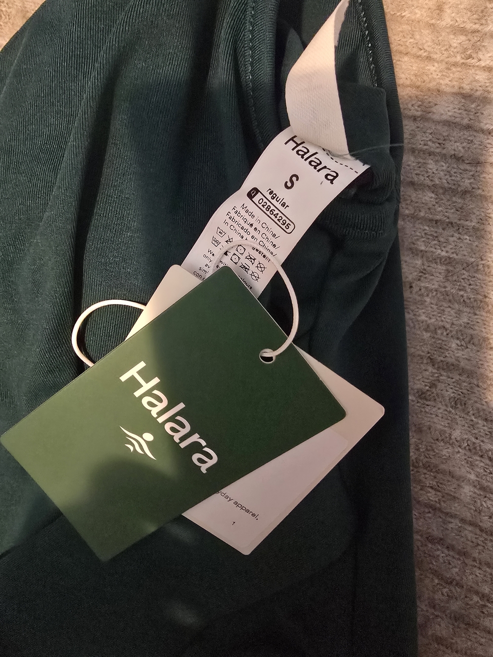 HALARA Deep Green Wide-Leg Jumpsuit - Picture 3 of 4